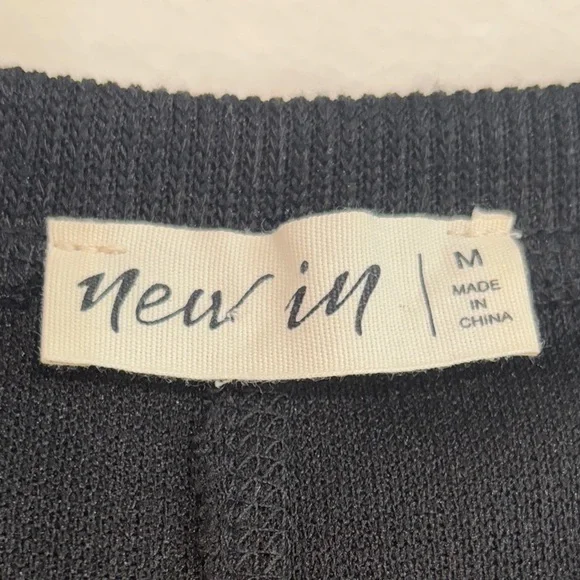 New In Black Women's Sweater Dress With Pockets Medium - Picture 4 of 13